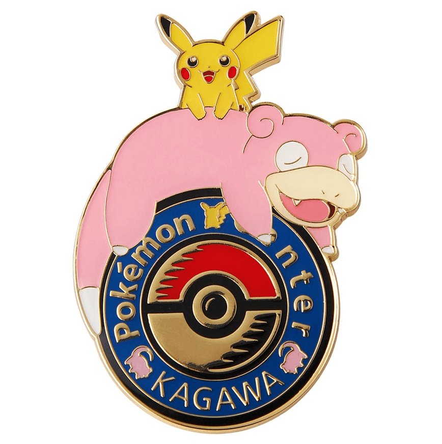 ポケモンセンター限定｜ロゴピンズ(ピンバッジ)の各店舗別デザイン 